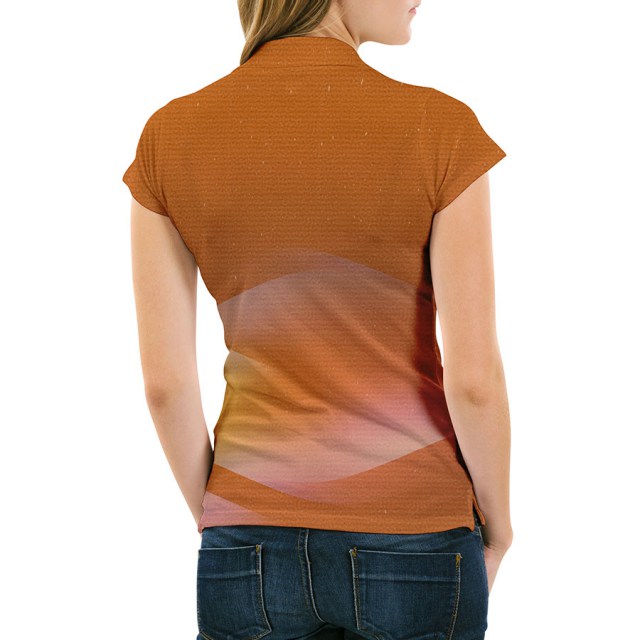 Women’s Flexible T-shirt - Bronze (back)