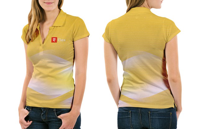 Women’s Flexible T-shirt - Gold
