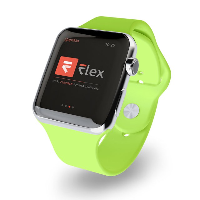 watches/flex-watch-green